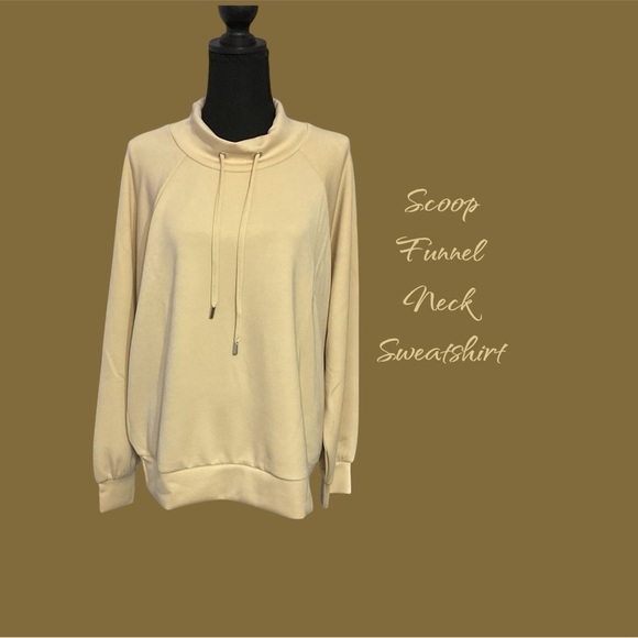 NWT 2 WOMENS XL SWEATSHIRTS BY SCOOP AND MEMBERS MARK FEEL LIKE BUTTER - Picture 2 of 7